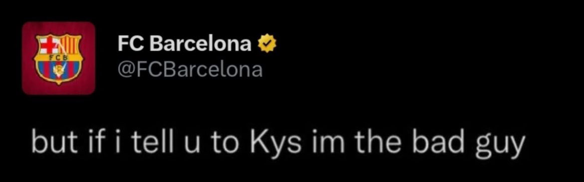 itsjsant's tweet photo. reverse jinxed myself ok cool barca js fuck me https://t.co/DqZVia2QOA