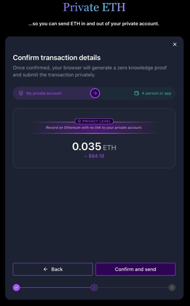 nyxmoney's tweet photo. Nyx V6 is coming soon! New things coming with it:
1. Ethereum receiver addresses so you can receive payments on Ethereum that automatically forward to your private account
2. Private ETH support
3. Redesigned UI https://t.co/cRDb5YDhkx
