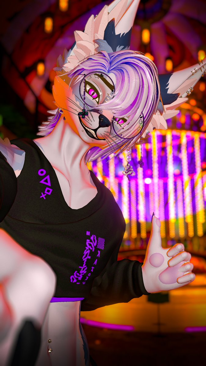 QuickFlow6's tweet photo. This Halloween party is actually pretty fun :D!
 
World -  ～Crimson Nightfall～

#VRChatPhotography #VRChat #VRChat_world紹介 #furry https://t.co/VWHexosr6v