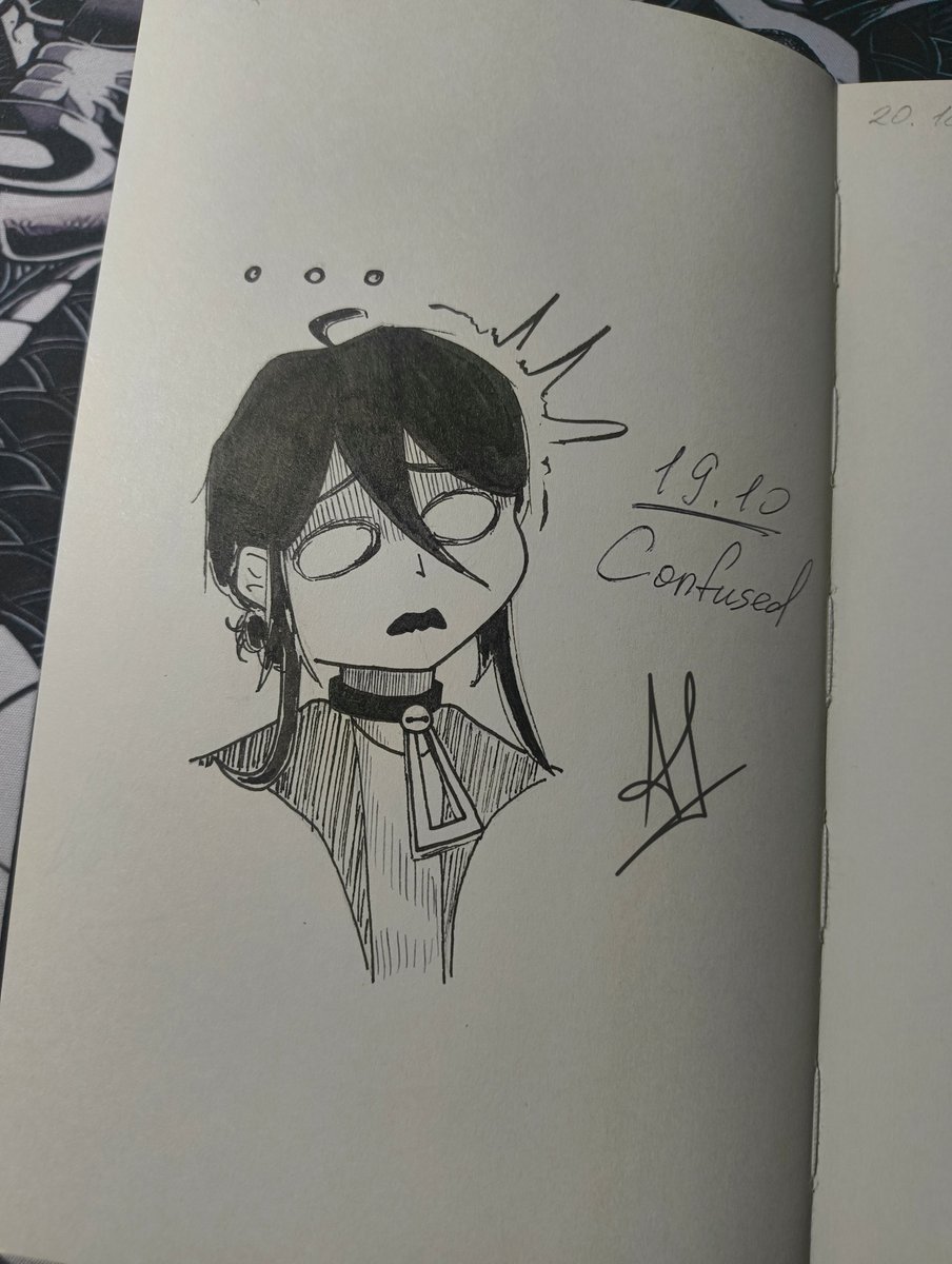 it_is_are's tweet photo. Aaaand day 19 
​#Inktober #Inktober2026 #Lewdtober #traditionalart #artistontwitter https://t.co/i2soYJOVRQ