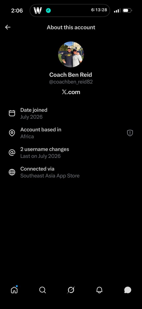 MichaelKiteNapa's tweet photo. @CoachLanceo Another scammer keeps writing me. Watch out sports family. https://t.co/htCQIT7eAm
