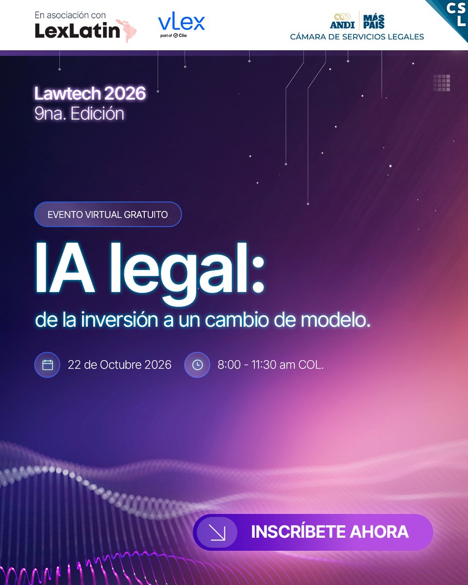 LexLatin's tweet photo. Más de 2.000 decisiones judiciales en el mundo han constatado contenido alucinado por IA. Antes de culpar a la herramienta, revise cómo se eligió y cómo se implementó. #ANDILawTech2026, 22/10. https://t.co/Z32ffSQLjh 

Fuente: https://t.co/jUtvehAGOj https://t.co/hcgTqxifK5