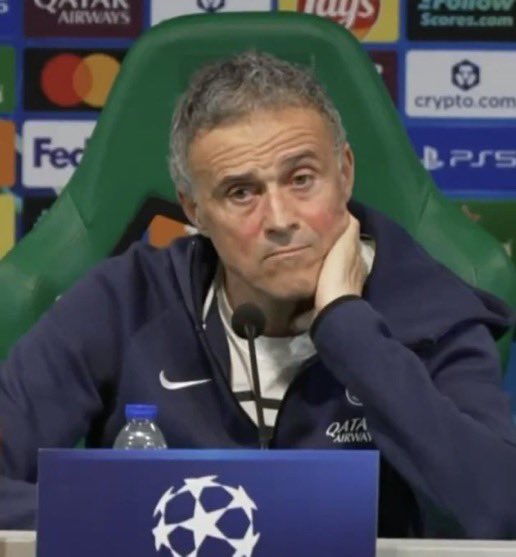 brfutboll's tweet photo. 🚨 "Is this PSG the best team you've ever managed?"

🗣️Luis Enrique: "I don't know because I managed the Barca team of Lionel Messi, the Best Player of all time." https://t.co/YzUUqHoH2K