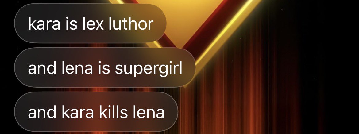 karadcnverz's tweet photo. debating supercorp couples costume ideas and oomf is definitely cooking… SOMETHING https://t.co/NMuO4KuoCT