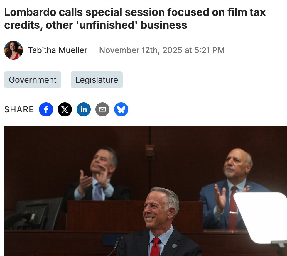 NSEAOnline's tweet photo. Speaking of “answering to California,” Joe Lombardo called one special session to hand California billionaire John Fisher $380 million in public money, then another to try to hand Hollywood $1.8 billion.

California’s millionaires and billionaires call. Joe answers. Nevadans pay. https://t.co/1Bz504EDrr
