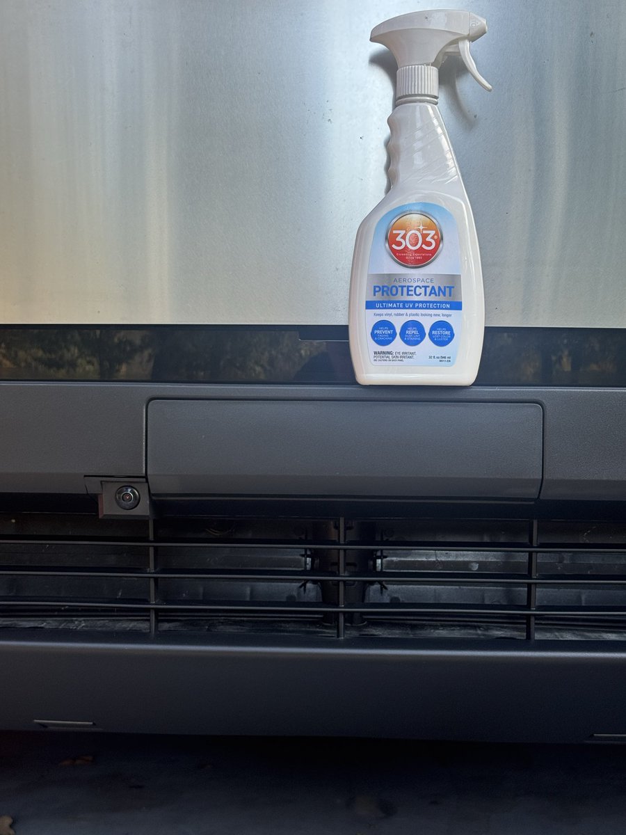 mike_hambrecht's tweet photo. If you have plastics on your vehicle, this product is amazing. Applies evenly with no greasy feel to the touch. Thanks Eric! https://t.co/wZSyBeWeXL