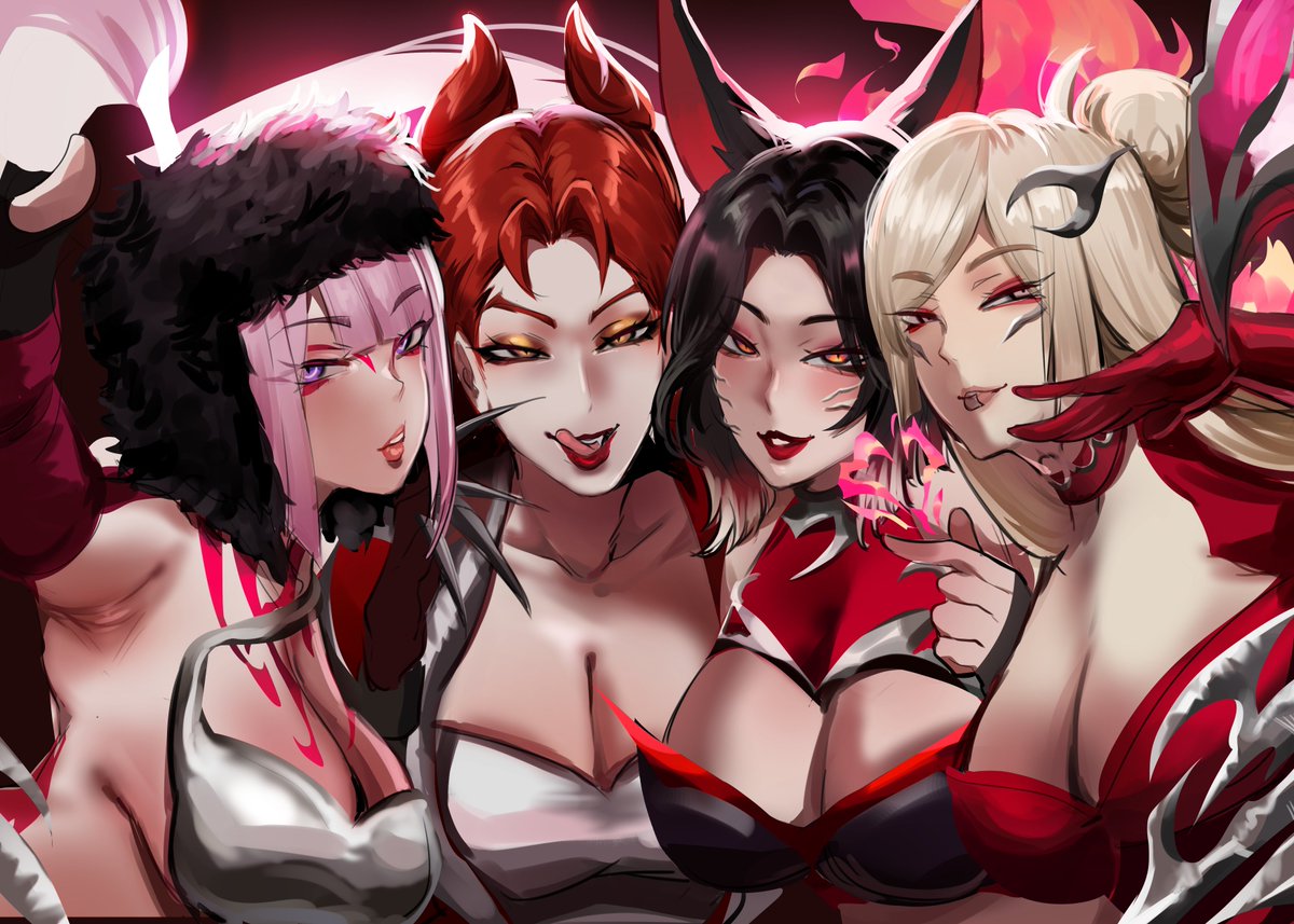 KurenaizV2's tweet photo. K/DA - FIRESTARTER https://t.co/0fzeUXzzUs