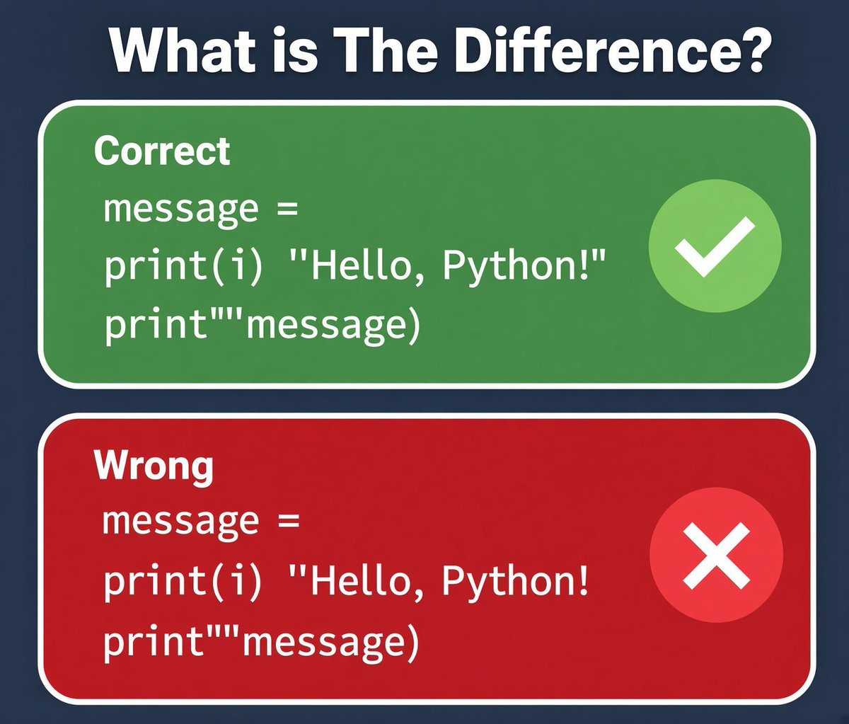 CodingPython_'s tweet photo. 🎓 Need help understanding Python?

🐍 Python
⌨️ Coding
💻 Programming

Get clear explanations, practical guidance, and the confidence to tackle difficult problems.

#Python #Coding #Programming

📲 WhatsApp: https://t.co/2crO2Hwse4 https://t.co/5zTKxvwMrK