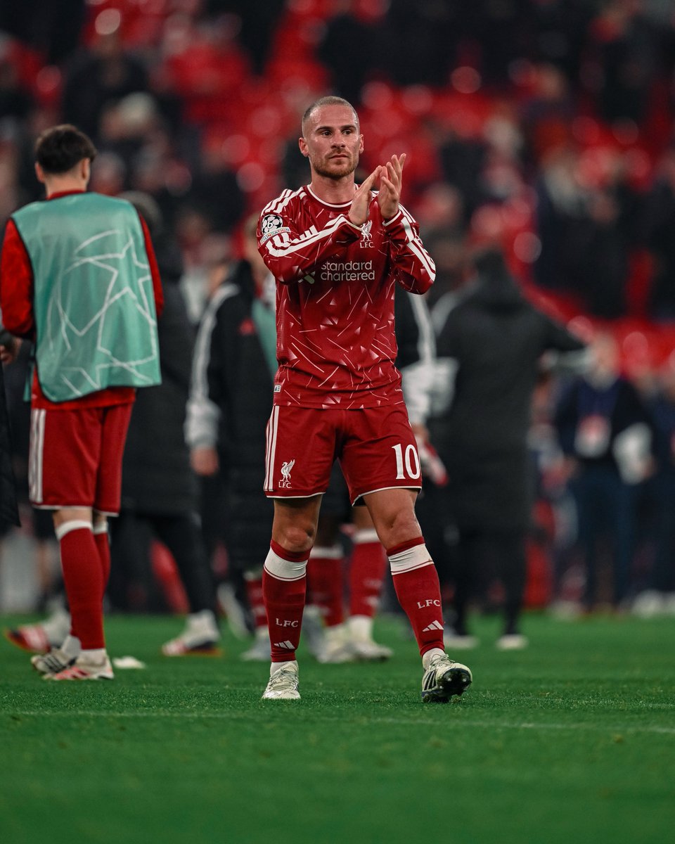 LFC's tweet photo. Thank you for your amazing support at Anfield, Reds 👏❤️‍🔥 https://t.co/vHZ0xZGOmS