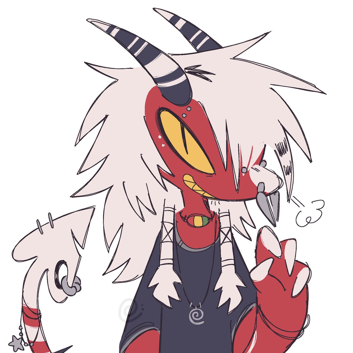 KUWAPOWR's tweet photo. that imp that’s too dragon #oc https://t.co/WRDsFzW8Lz