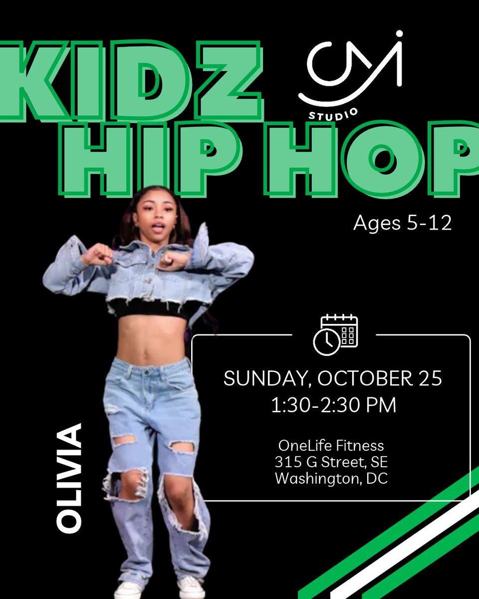 CapitolMovement's tweet photo. ✨ THIS WEEK AT THE CM STUDIO! ✨
Two classes. Two amazing instructors. One great afternoon of DANCE! 

🌟 Kidz Class with Olivia
🔥 Int/Adv Jazz with Brittney

📍 CM Studio, 315 G Street, SW, Washington, DC
https://t.co/R5imYg6JWk

#CapitolMovement #CMStudio https://t.co/oGoFGEiiOM