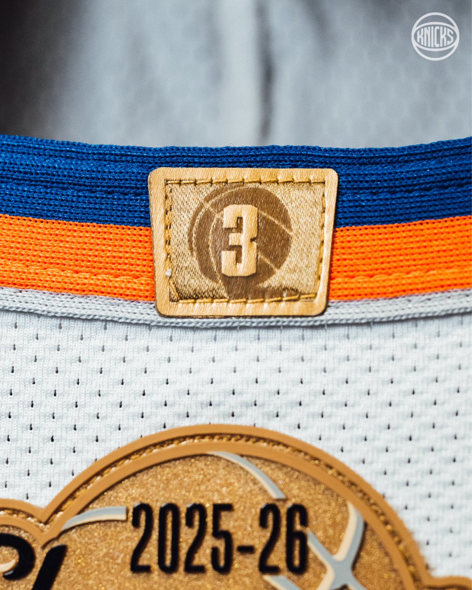 nyknicks's tweet photo. first look at the details 🏆 https://t.co/YclGua34We
