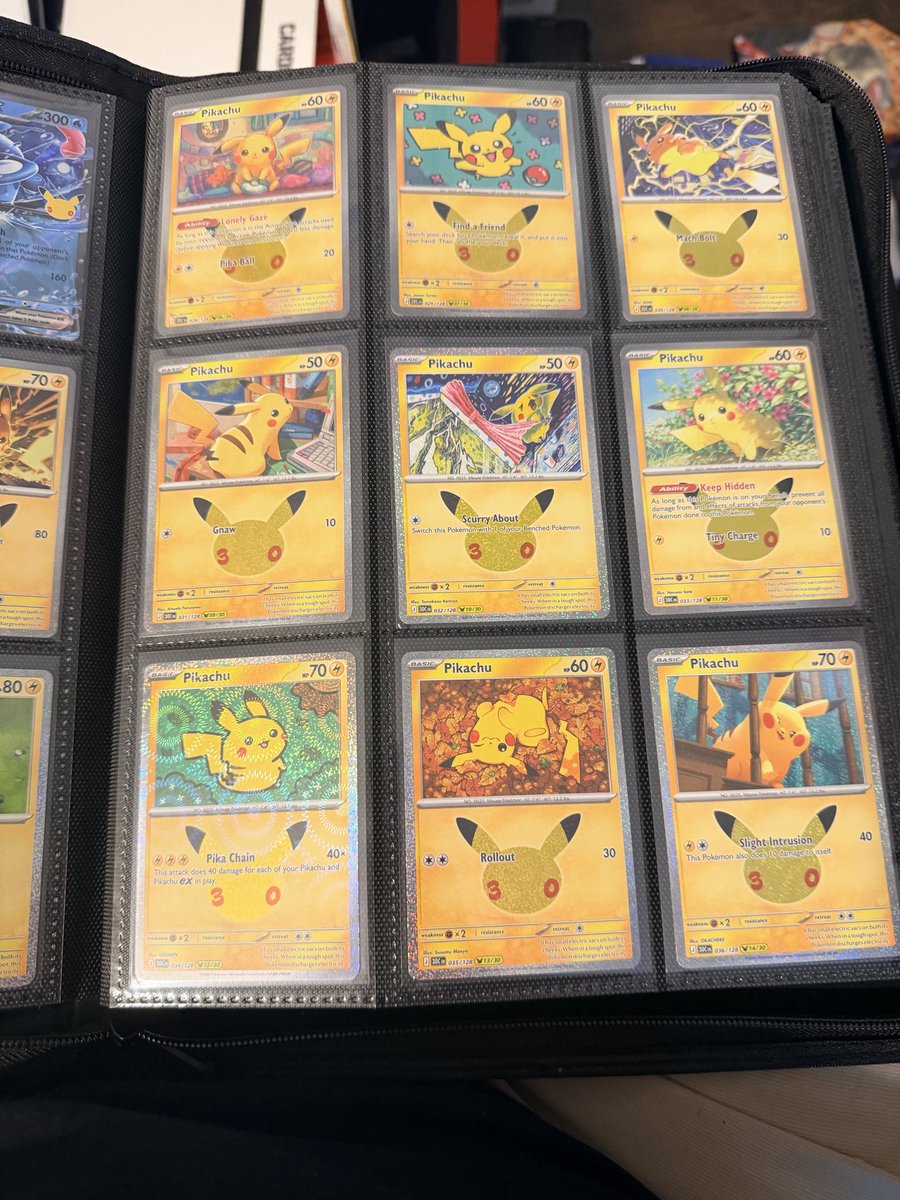 SkyCaptain_317's tweet photo. And with that I’ve completed the Pikachu subset. Now to finish out my other 7. https://t.co/uHc17kzWf7
