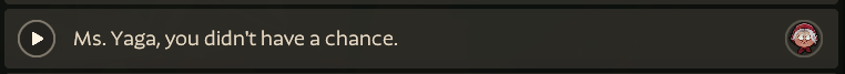 azargentum's tweet photo. I know baba is obviously based off the baba yaga myth, but is this the first time we've seen her last name confirmed in game? https://t.co/zo5D0ZzqqJ