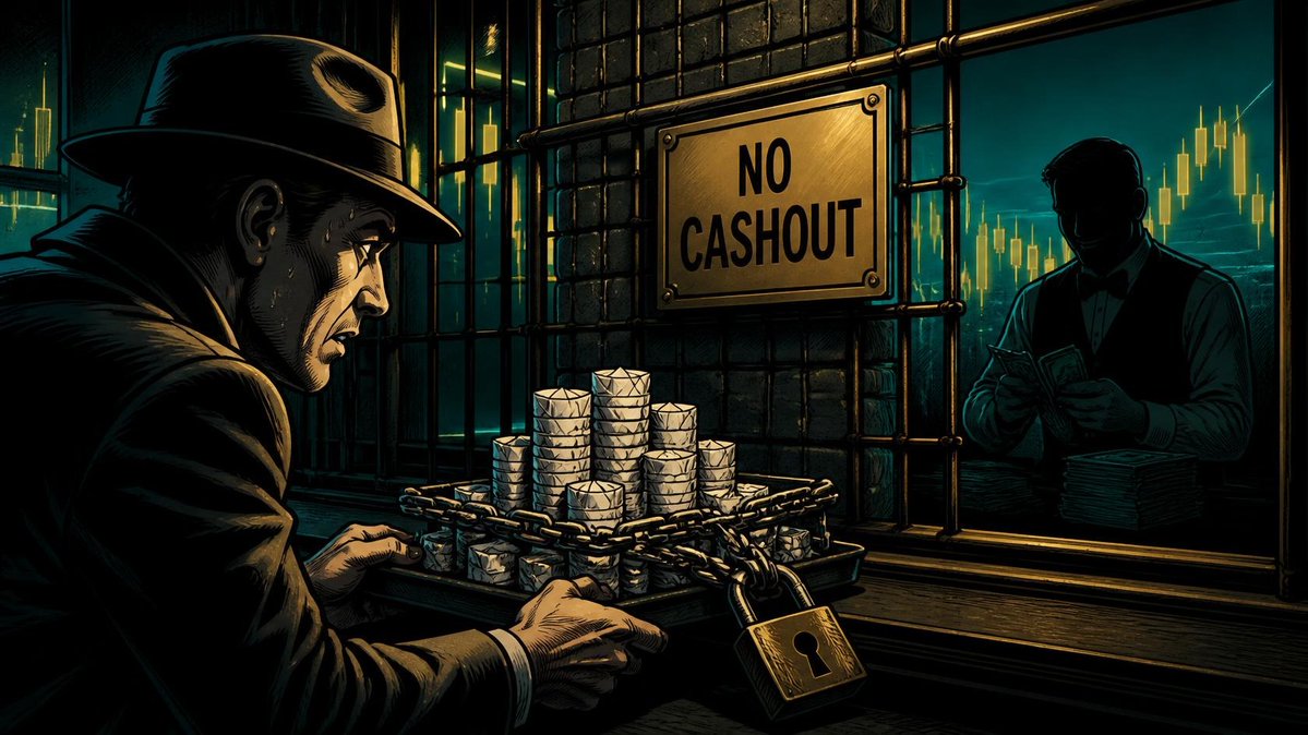 Papertrade found the one airdrop nobody can dump: the one you can't sell.
