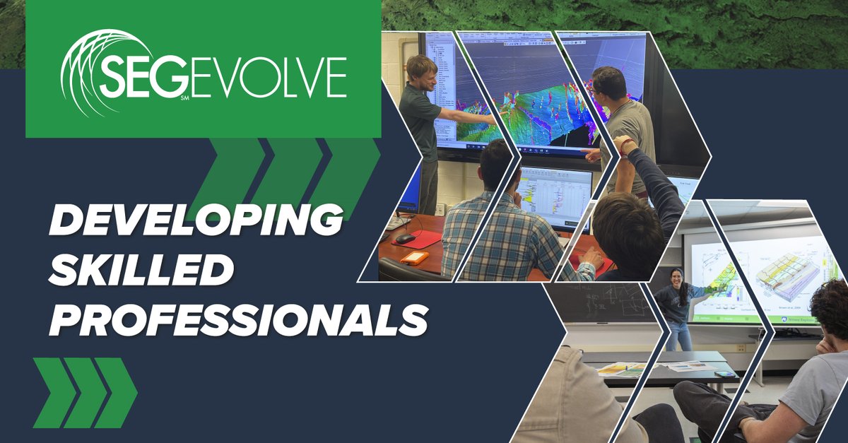 SEG_org's tweet photo. Is your team ready? 👀

Applications are open for SEG EVOLVE! A mentor-guided, hands-on program that prepares the next generation of geoscientists and engineers to work with real energy datasets alongside industry mentors from around the world.

Choose your track:

🔵 Energy Exploration — Work through a full exploration workflow, from subsurface characterization to business decisions. Teams of 4–6.

🟢 Carbon Solutions — Build a defensible carbon storage investment recommendation bringing together geoscience, engineering, economics, and ESG. Teams of 6–9.

Applications close 8 November. Apply now: https://t.co/fuiKQ2zfar