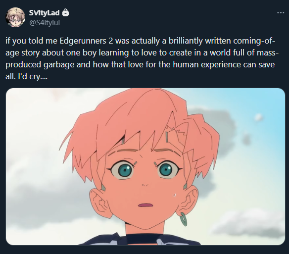 S4ltyLad's tweet photo. already sobbed about it on the priv so I might as well paste what I said over there.... https://t.co/dSoANfgbXW
