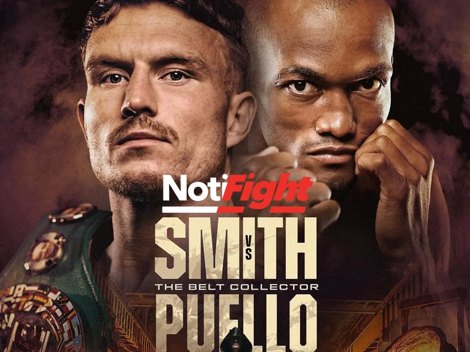 NotiFight's tweet photo. Dalton Smith vs Alberto Puello: fecha, horario, dónde ver y todo sobre la pelea Smith, Además de pelear por primera vez como campeón en su ciudad natal, podrá consolidar su posición entre los principales nombres de las 140 libras https://t.co/LlDCglvfTH