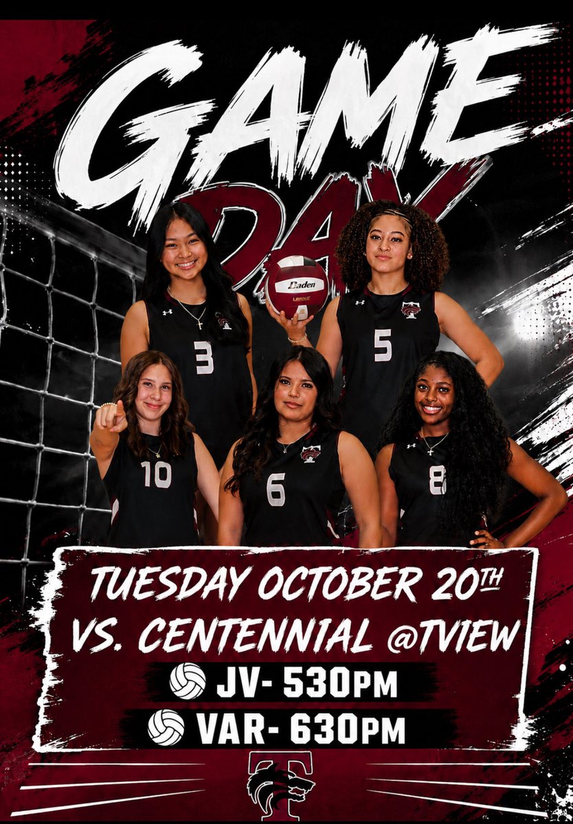 THSWolfPackVB's tweet photo. It’s GAME DAY!! https://t.co/Hls4VeLiuO