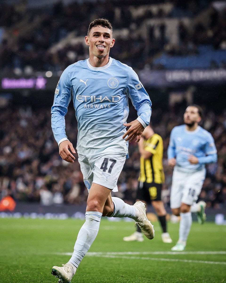 Odds8point's tweet photo. Phil Foden bags his first UEFA CHAMPIONS LEAGUE hat-trick https://t.co/yCibuUNFzU