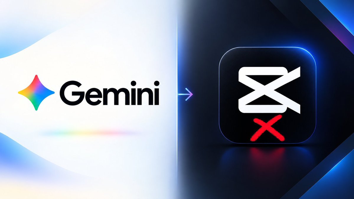 rahulbasak07x's tweet photo. 🚨 BREAKING: Google Gemini can now streamline your entire video editing workflow — for free. https://t.co/n0CCd3SDVp