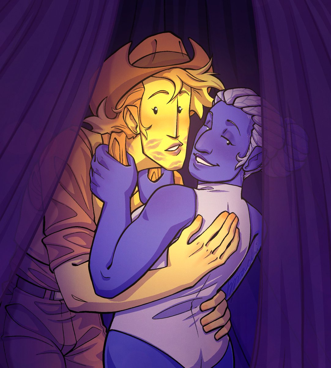 Iqrachi's tweet photo. Curtain call
#blellow #deltaruneㅤㅤㅤ https://t.co/RMaAIScusf