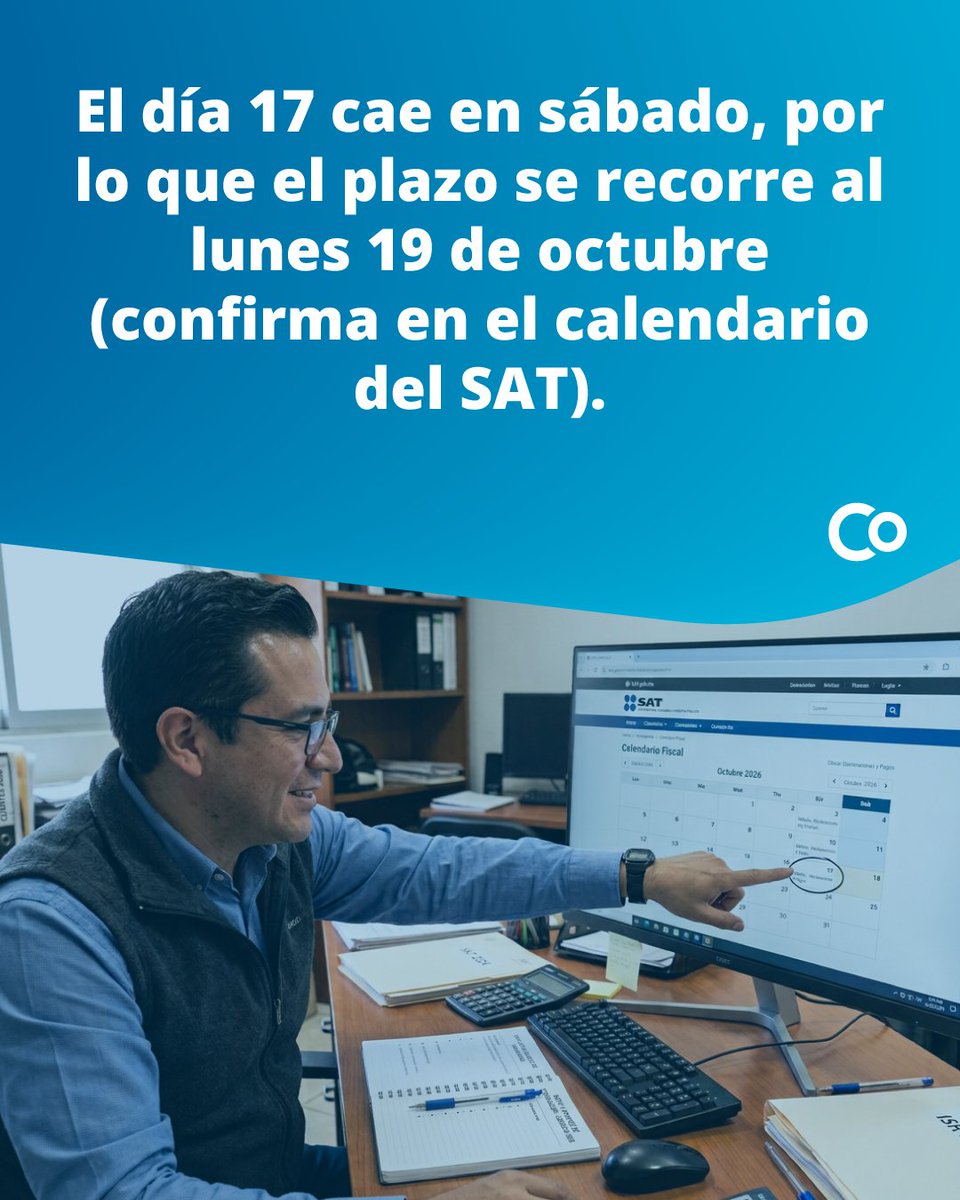 Control2000's tweet photo. Guarda esta publicación y avísale a tu equipo. 😱
Conoce nuestro sistema Contafiscal C2K en el link.
https://t.co/XUBr6ZLUCw ✅

#Control2000 #ContafiscalC2K #Contadores https://t.co/P0jKvelty9