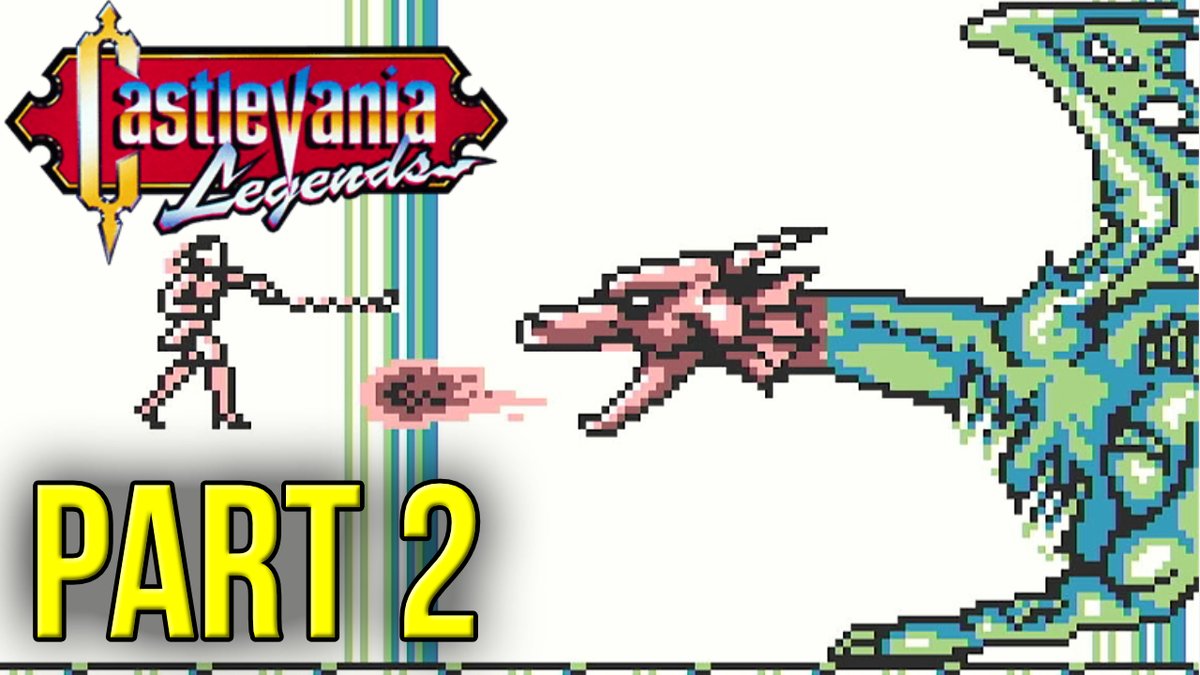 zeromaster's tweet photo. It's A Dargon! | Castlevania Legends (GB/NS) Part 2 | #ZeroPlays  https://t.co/1aiZeB7rgA https://t.co/4Ed1QR4cyl