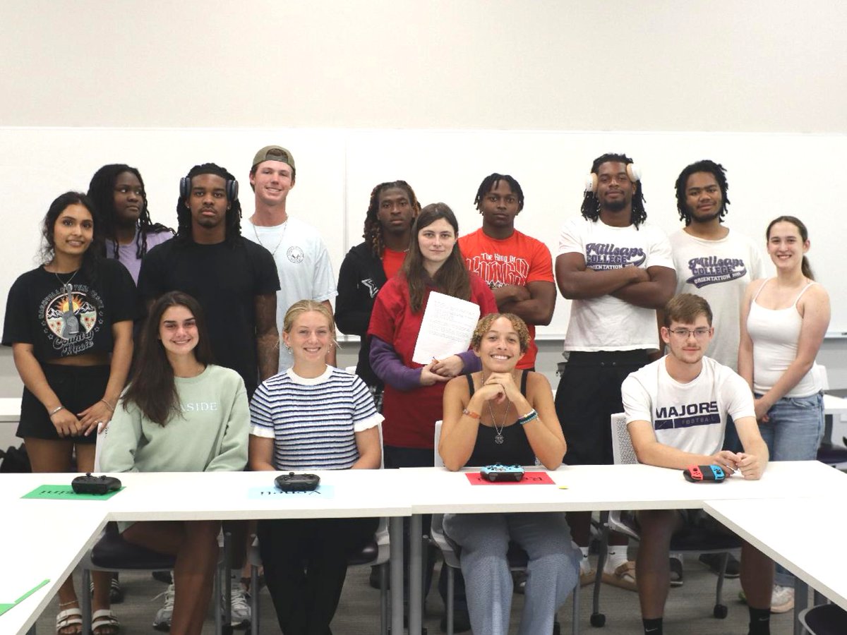 millsapscollege's tweet photo. Students in Prof Yates’ Latin course stepped into the world of ancient Roman chariot racing for a friendly competition with a twist: bets, conversations and gameplay all comms had to be in Latin!
#LearningByDoing #Latin #Classics #LiberalArts https://t.co/SEhwUwv2ka
