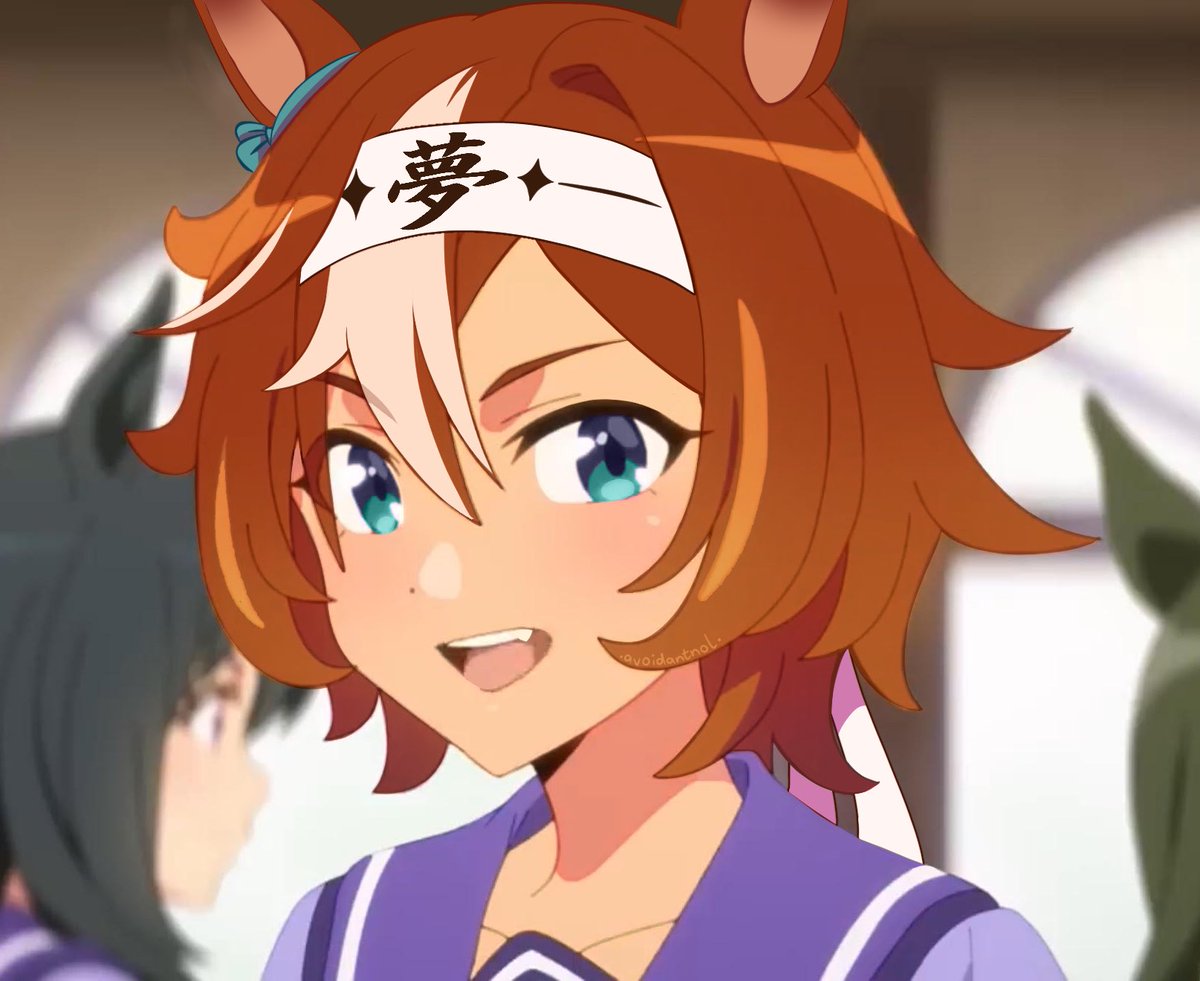 avoidantnol's tweet photo. Wow Bamboo is so cute in Road to the Top which she is totally definitely canonically in 💚 • #Umamusume https://t.co/7Cbkpc9LaW