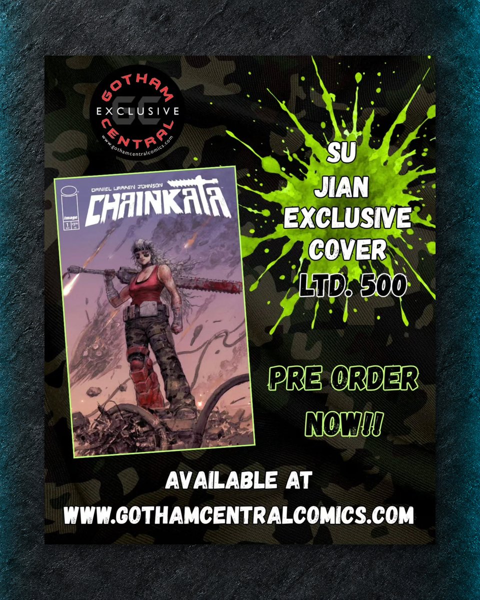 dark_rarityhq's tweet photo. CHAINKATA #1 — Cover alert
Via gothamcentralcc
Would you pick this cover?
Check gothamcentralcc’s announcements for details.

#Comics #ComicBooks #Exclusive #Chainkata #Chainkata1 https://t.co/xNT2xdSBYD