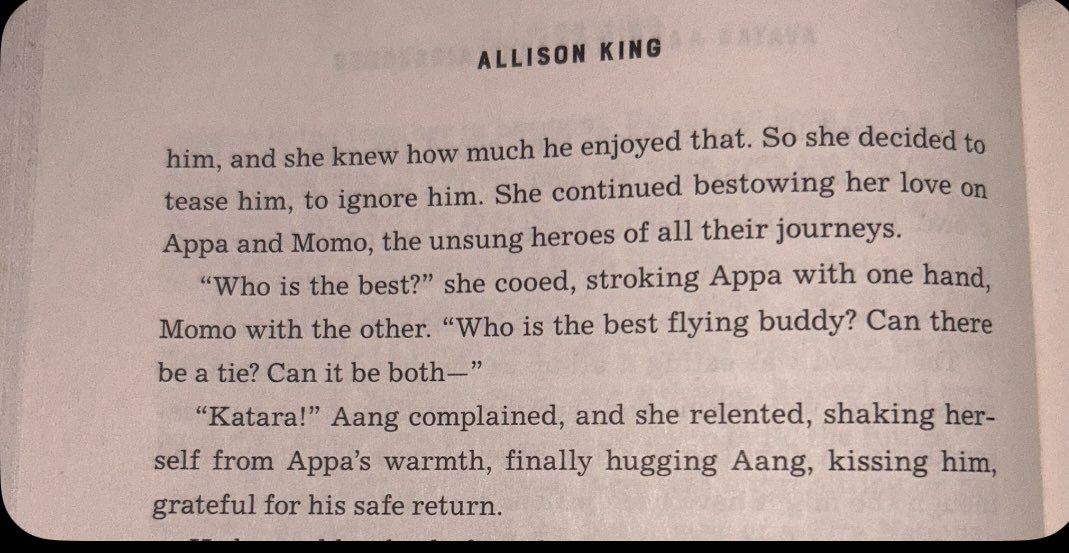kataangmarried's tweet photo. @faralong_o We’re out here getting published kataang fanfiction like omfg with angst and fluff https://t.co/KKAqVkGFbI