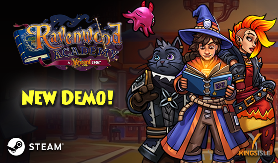 Wizard101's tweet photo. Have you tried our new Ravenwood Academy demo yet? 🪄
 
There's still time to experience the magic! If you've already played, we'd love to hear your thoughts! Your feedback and reviews help us make Ravenwood Academy even better. https://t.co/5b2HIrtCsw https://t.co/FC3Ufk2IuD