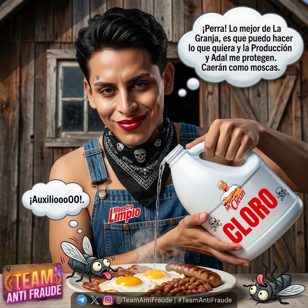 DialaHaro's tweet photo. Les aventaron migajas y ya se calmaron, no se siguieron manifestando.
Con descalificar a Azalia se calmó todo.
Sigamos adelante, porque esta escoria no va a cejar en su objetivo, y la producción no quiere hacer nada.
#LaGranjaFraude https://t.co/XiWnE9gV5b