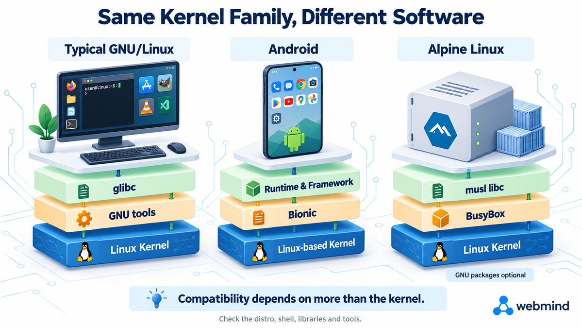 insidecomput's tweet photo. Not Every Linux-Based System Uses the Same GNU Components https://t.co/l6Cjh1VF3r