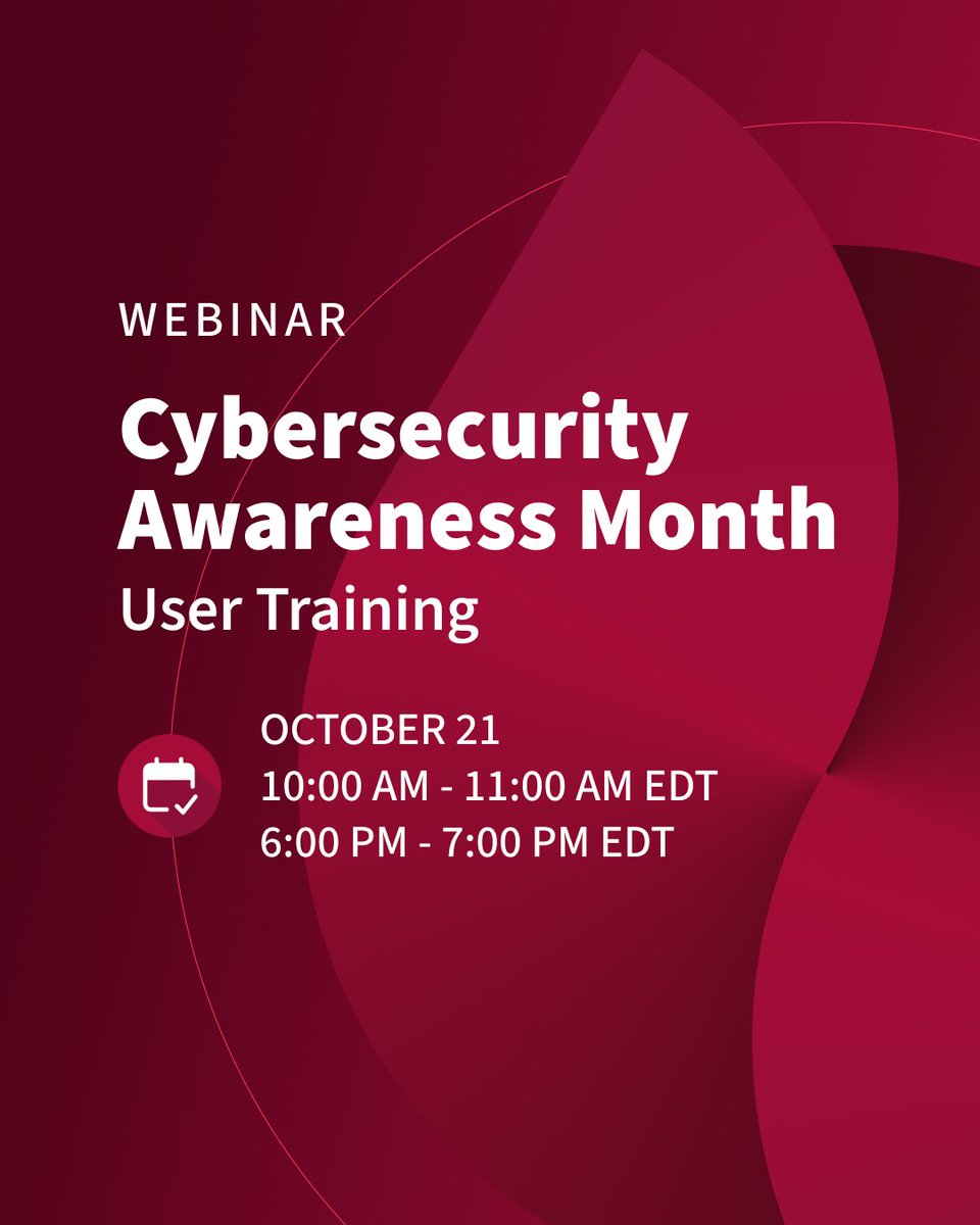 LastPass's tweet photo. Last chance to register for tomorrow's LastPass University End User Training. Help your team build stronger cybersecurity habits and better protect sensitive information.

10 AM ET: https://t.co/wHyIWGLvst 

3 PM PT: https://t.co/qU7GkvYthi https://t.co/G9w8pwW6gO