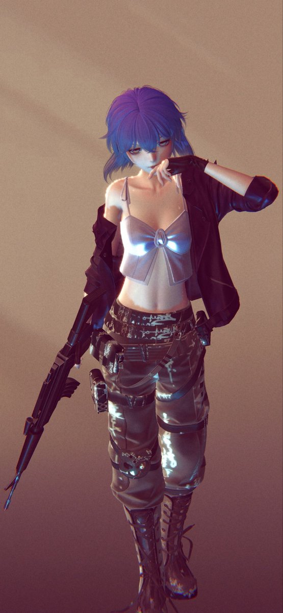 Nacytos's tweet photo. motoko！
Trying to cosplay Motoko Kusanagi from Ghost in the Shell with Nikki👯
#ShiNingWithNikki #ShiNingNikki #Nikki #攻壳机动队 https://t.co/oWVthdkpx6
