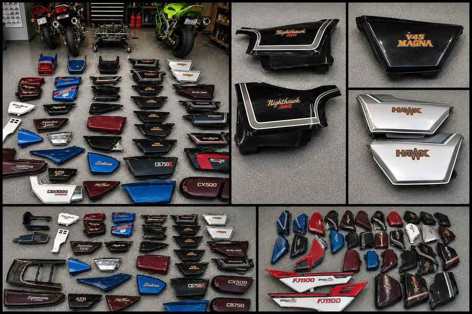 TotalMotorcycle's tweet photo. Wow, some of these bring back a lot of memories for me... what about you?

Vintage Motorcycle Side Covers! https://t.co/v0qSdyKe8r