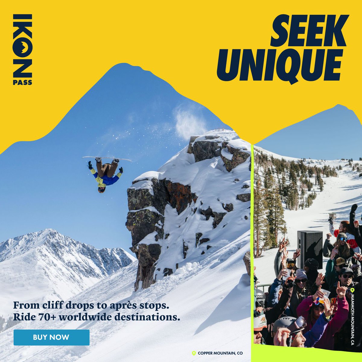AACenter's tweet photo. Winter is on the way, bigger and better, full of more sends with more friends across 70+ unique worldwide destinations. Grab your @ikonpass and plan for new experiences, new cultures, &amp; fresh finds. Starting from $369 Adult, this is your pass for endless laps + high-fives on tap. https://t.co/J5CPTDIwVF