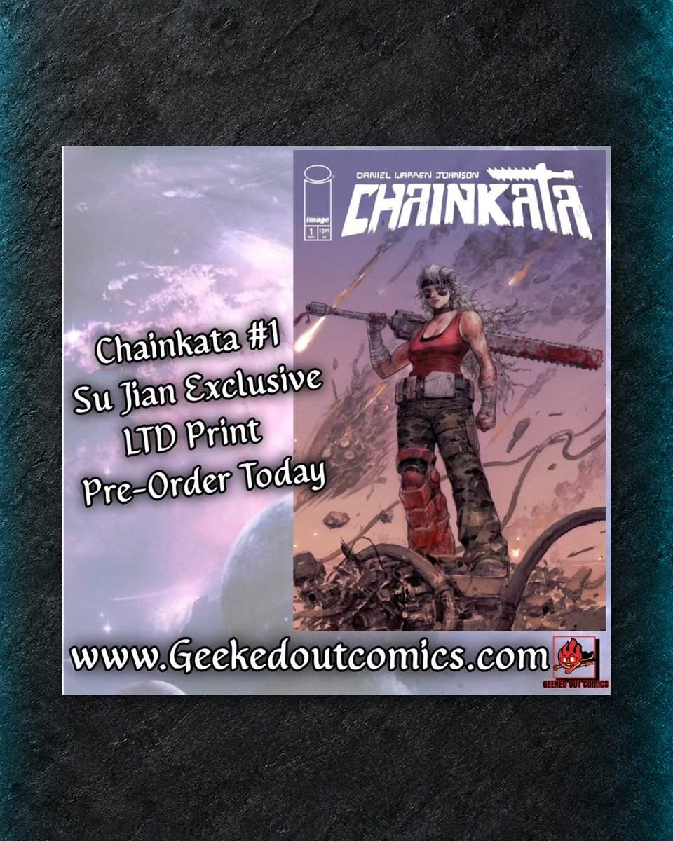 dark_rarityhq's tweet photo. CHAINKATA #1 — Cover alert
Via Geeked Out Comics
Would you pick this cover?
Check the Geeked Out Comics website for details.

#Comics #ComicBooks #Exclusive #Chainkata #Chainkata1 https://t.co/QGYcJMFZDq