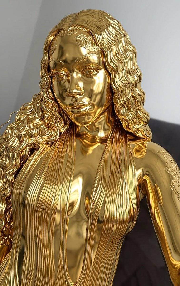 Abigailzb9gi's tweet photo. Gold statue of Naomi #asfr #sexy #beauty #gold https://t.co/u0AaSRzsyX