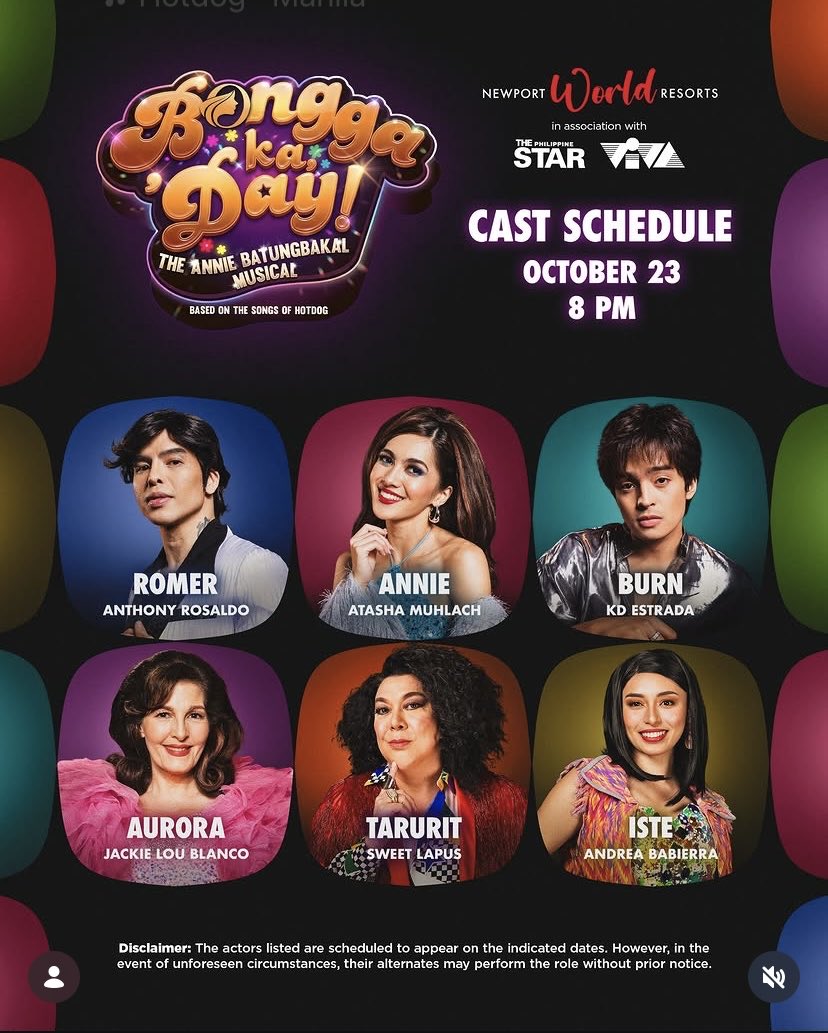 1962EVM's tweet photo. Please take note that shows of this musical that serves a great deal of entertainment ends  in two weeks time so better watch it soonest!

Avail your tix here:  https://t.co/UhxMdZR4Z5

#KDEstrada
#TeamBurnBKD
#BKDTheAnnieBatungbakalMusical https://t.co/U4aX1Bcsnc