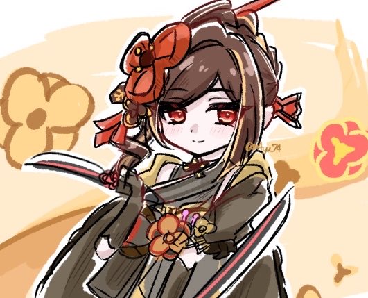 n4yu_74's tweet photo. らくがき千織さん https://t.co/maA2gM3Szb