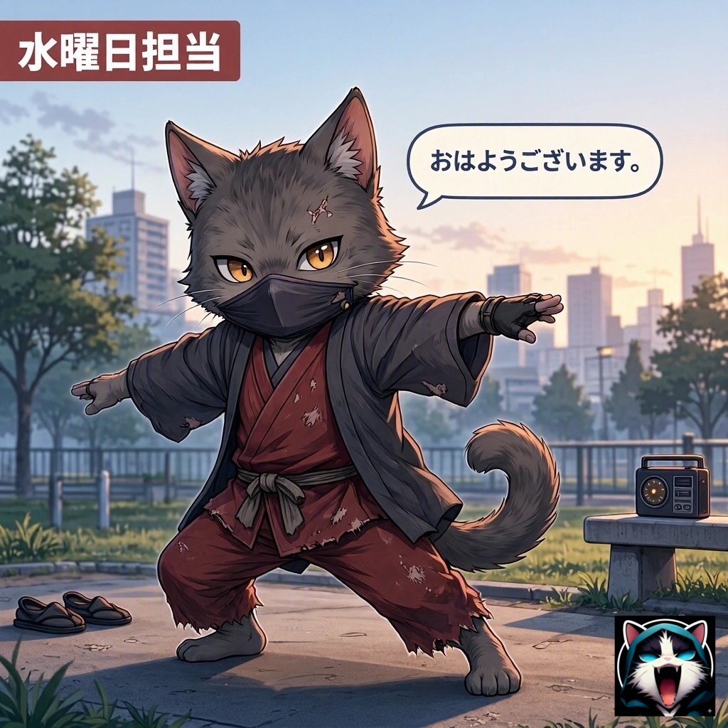 DewpjmqpFg77083's tweet photo. 水曜日担当！おはようございます。ラジオ体操中！www https://t.co/VlGcElCNGl