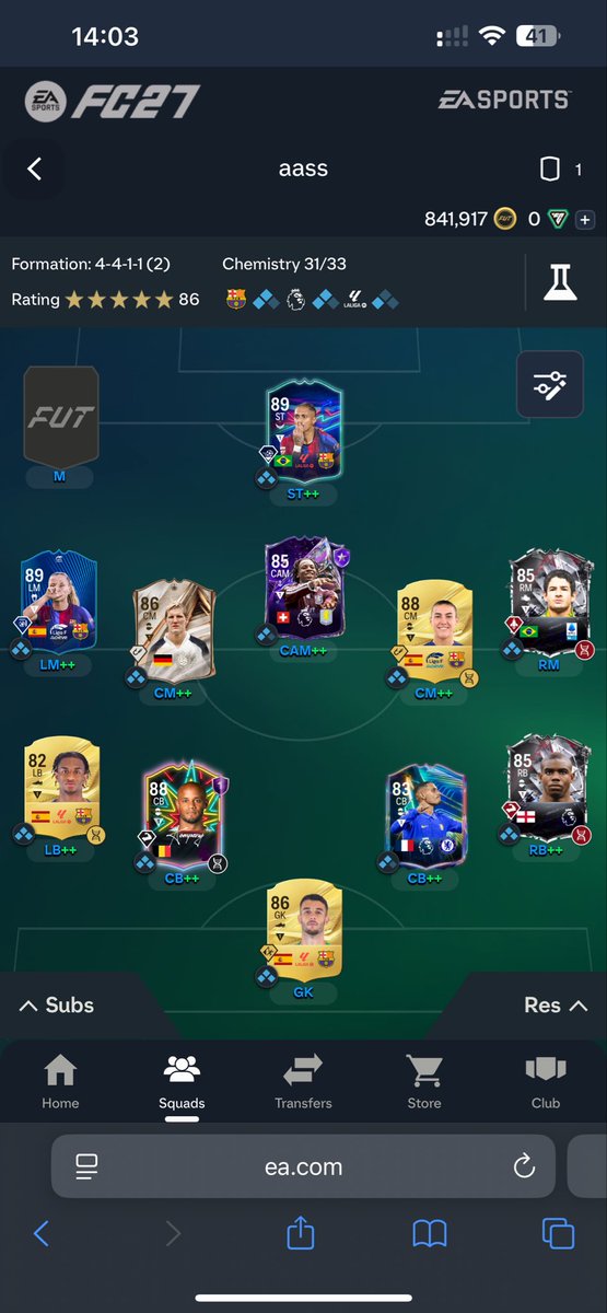PayneAVFC1's tweet photo. Looking to sell my main fc27 account on Xbox will get 2k fp each month and seasons pass’s has gallery lvl 11 in div2 #fc27ultimateam https://t.co/xnsklI7Bhf