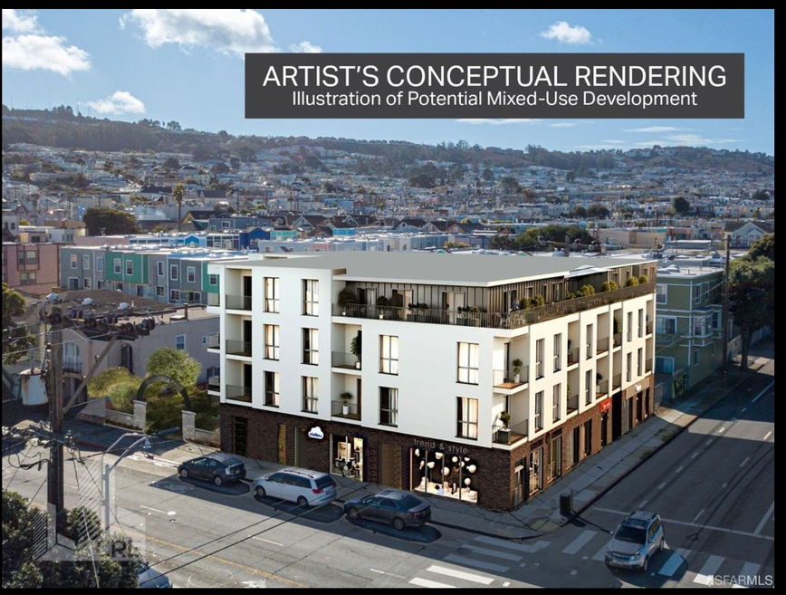 SuzieInDaSunset's tweet photo. @DanielLurie et al say we need more housing. 
2201 Alemany Blvd-a vacant lot for 40+yrs-sold in Jan 2026 for $1.9 mil. MLS listing included a building idea. Instead of housing there is an EV station being built because we need that more than places for people to live. https://t.co/DxCD1QUNiy