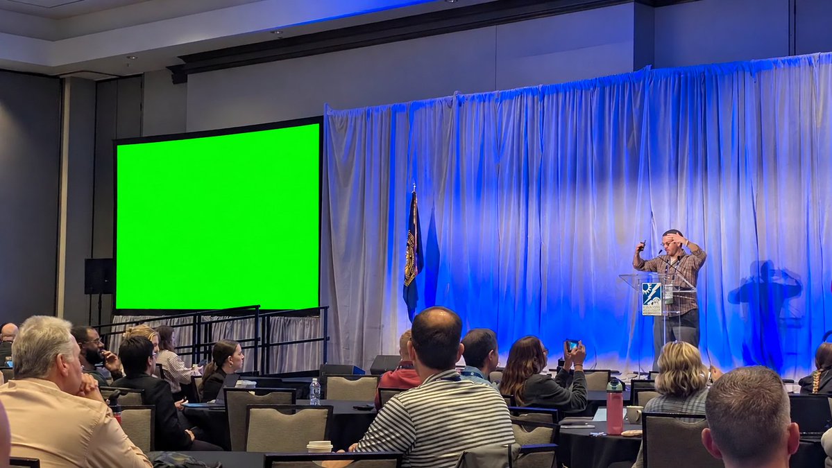 jjrennie's tweet photo. What am I presenting at #NWAS26? Wrong answers only. https://t.co/y4jUZdTmXK
