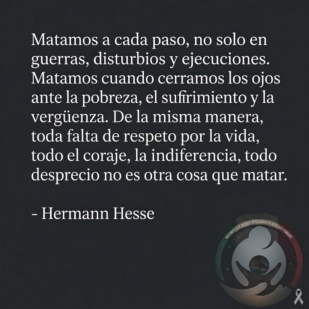 MMDDHHMx's tweet photo. #SomosTodos || Quien es indiferente e irrespetuoso, quien cierra los ojos, quien odia y vive con coraje, quien desprecia: mata. Mata a cada paso que da, irremediablemente...
#culturadelamuerte 
#indiferencia 
#vida
#respeto 
#injusticia https://t.co/JPMdkeLB3S