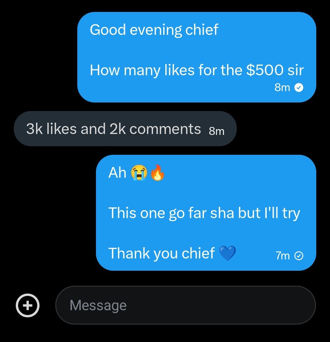 FXDannyG's tweet photo. Guysss guess what.
Habby Forex Just offered to give me $500 if i can get 3k likes and 2k comments.

If you guys do this for me, I'll give out $200 to the people who comment and retweet this post. https://t.co/nNfAtJKk1A