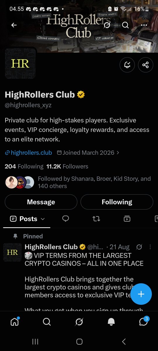 TheCloverLord's tweet photo. @highrollers_xyz 0xa1d32C711993E3aa166A6926c0B8a736b4AFC39A https://t.co/6sTxcAmaLS